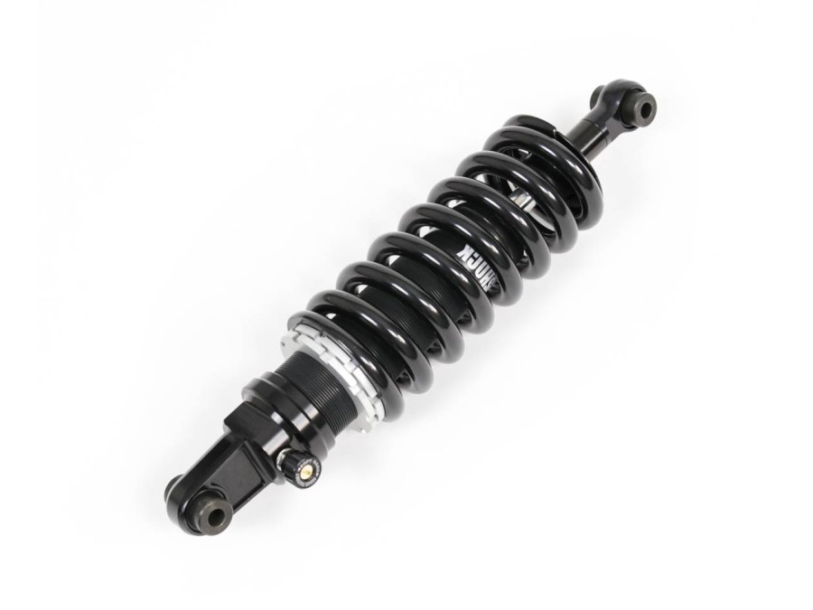Black adjustable shock absorber for BMW R 1200 NineT by BAAK