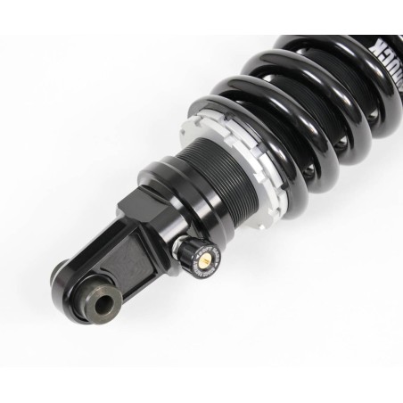 Amortiguador negro regulable para BMW R 1200 NineT por BAAK x Shock Factory