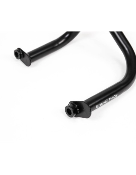 Black engine guards for Royal Enfield 650 Interceptor / Continental GT