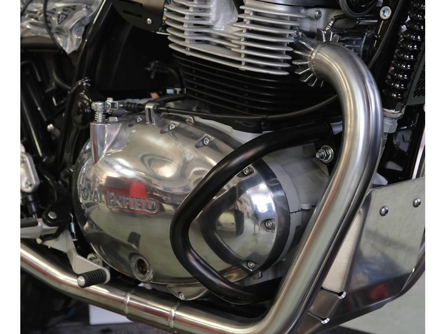 Paracarene neri per Royal Enfield 650 Interceptor / Continental GT