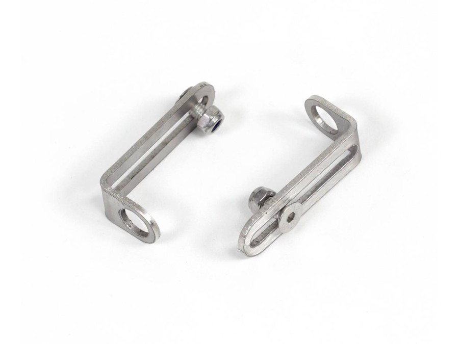 Soportes de intermitentes en aluminio para soporte de matrícula
