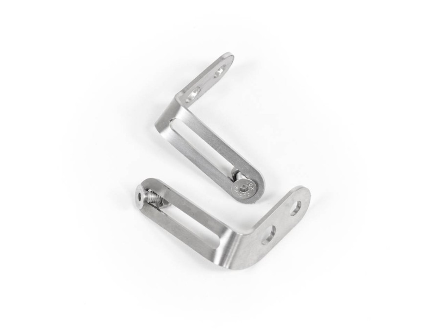 Soportes de intermitentes en aluminio para soporte de matrícula
