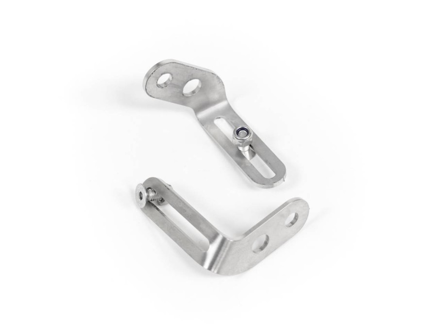 Soportes de intermitentes en aluminio para soporte de matrícula