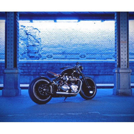 Triumph Bobber 1200 Moon par l'atelier BAAK