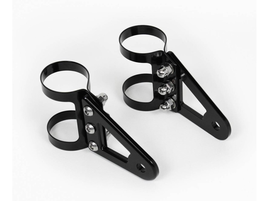 BAAK의 알루미늄 블랙 헤드라이트 브래킷 (파츠) for moto