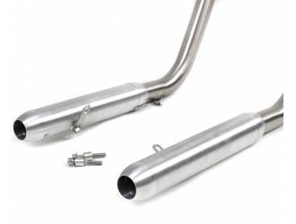 Short exhaust for Royal Enfield 650 Interceptor / Continental GT