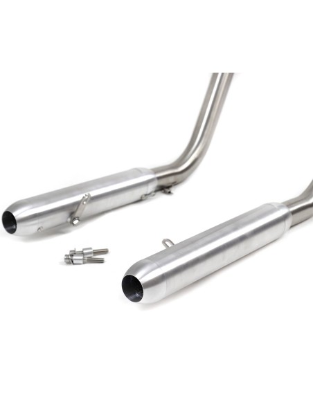 Short exhaust for Royal Enfield 650 Interceptor / Continental GT