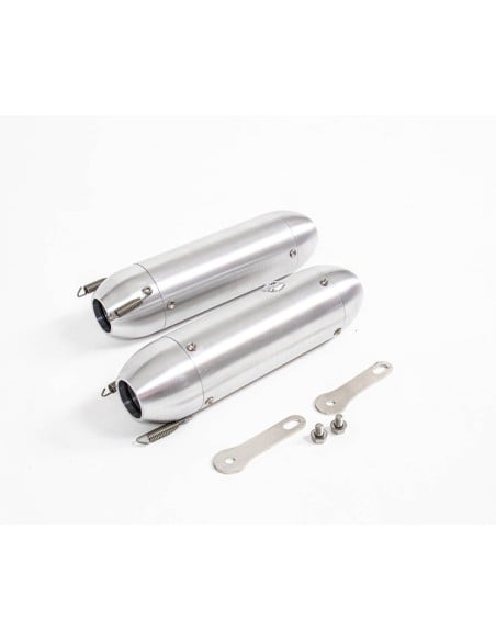 Silenciador de escape para Royal Enfield 650 Interceptor / Continental GT
