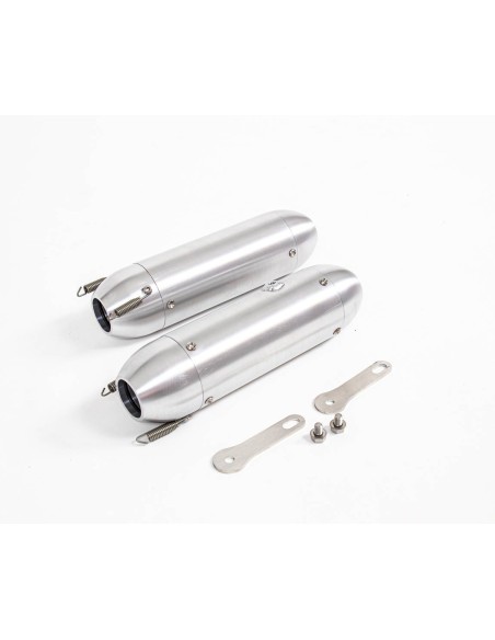 Silencieux d'échappement pour Royal Enfield 650 Interceptor / Continental GT