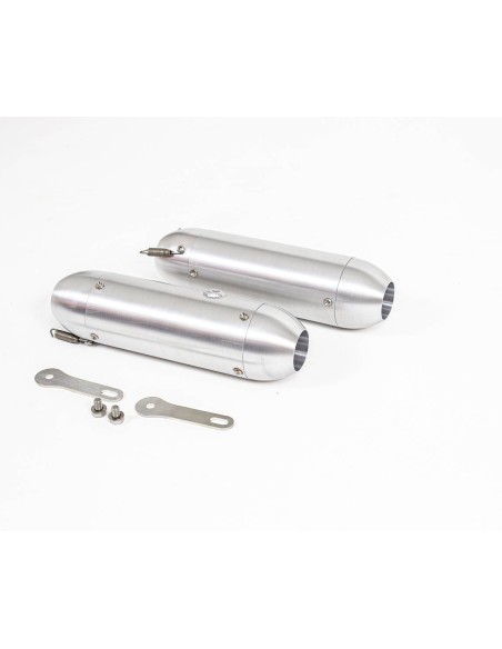 Silencieux d'échappement pour Royal Enfield 650 Interceptor / Continental GT