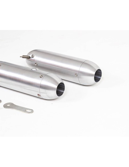 Silencieux d'échappement pour Royal Enfield 650 Interceptor / Continental GT