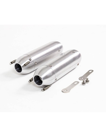 Silencieux d'échappement pour Royal Enfield 650 Interceptor / Continental GT