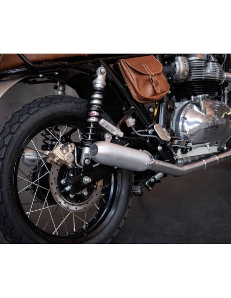 Silencieux d'échappement pour Royal Enfield 650 Interceptor / Continental GT