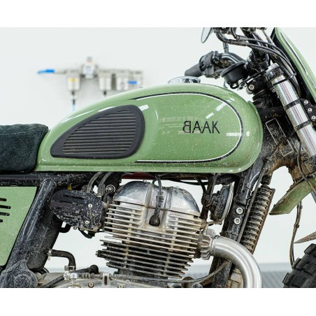 Grip Genoux noirs pour Royal Enfield 650 Interceptor (2018-...)