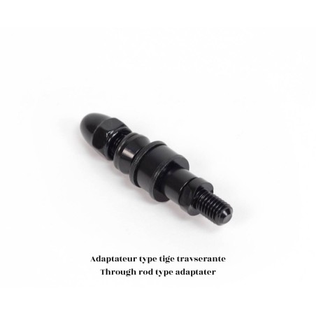 Through rod type adapter