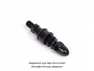 Adaptateur de rétroviseur pour guidon ø22mm