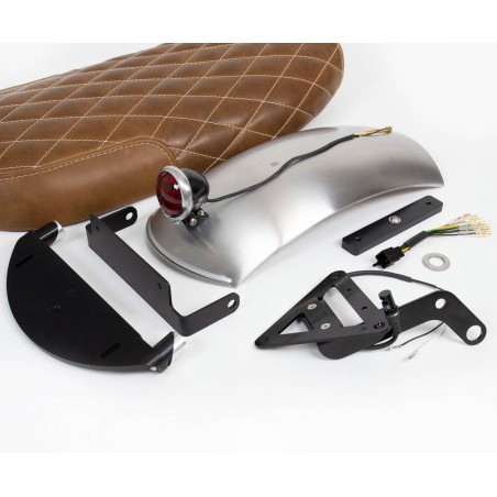 Short leather seat kit for Triumph (2016)