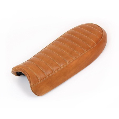 Sella in pelle classica per Moto Guzzi V7