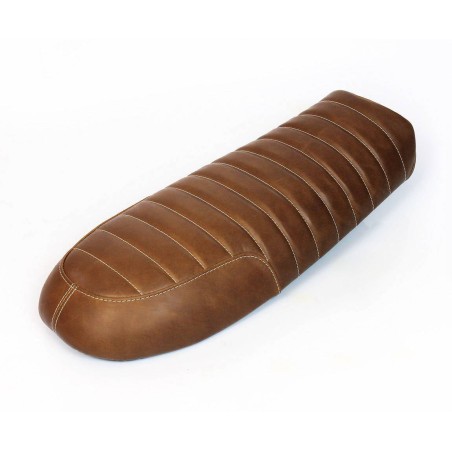 Sella in cuoio Heritage per Moto Guzzi V7
