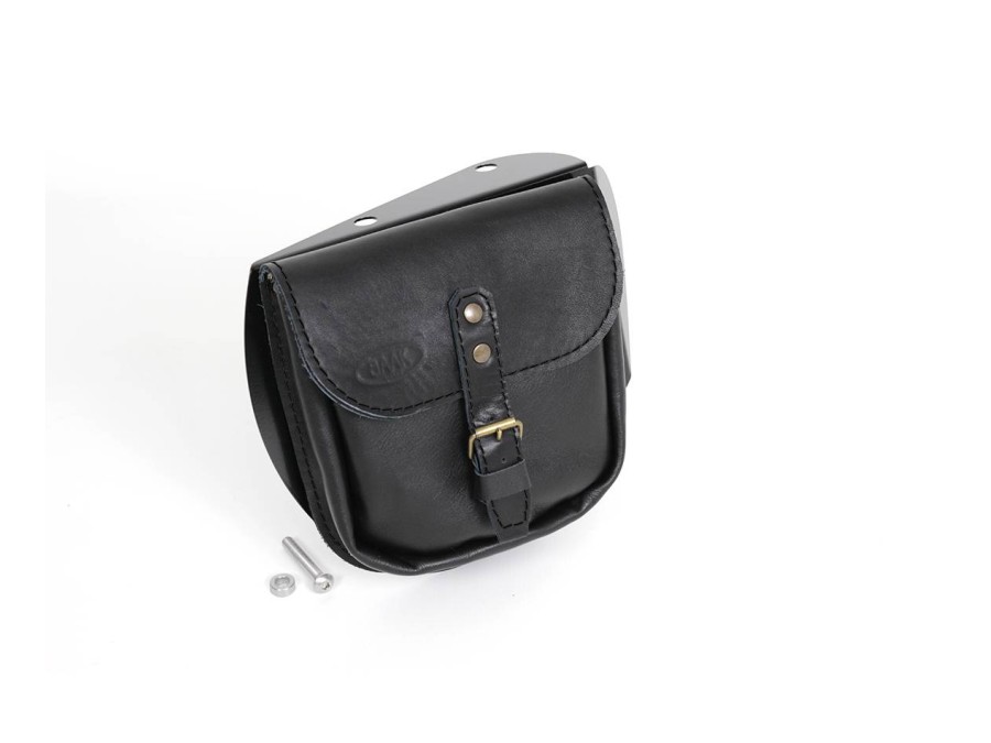 Side cover with leather saddlebag for Triumph (pre-2016)