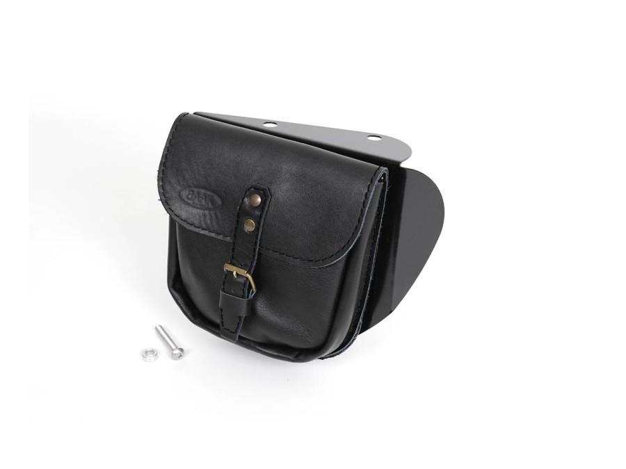 Side cover with leather saddlebag for Triumph (pre-2016)