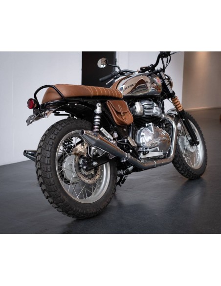 Silencieux inox pour Royal Enfield 650 Interceptor et continental GT