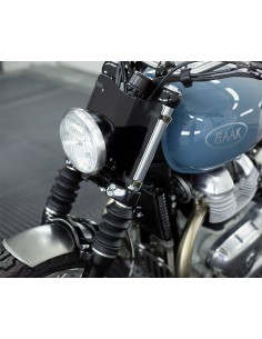 Supporto per parafango anteriore nero per Royal Enfield Interceptor / Continental GT 2
