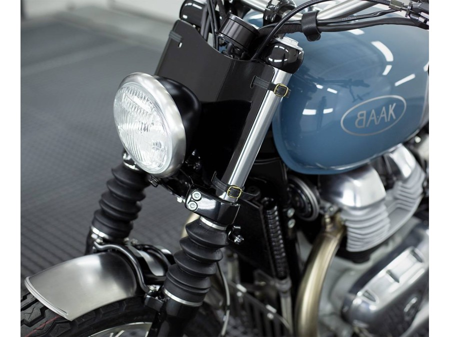 Schutzblech-Halter vorne in Schwarz für Royal Enfield Interceptor / Continental GT