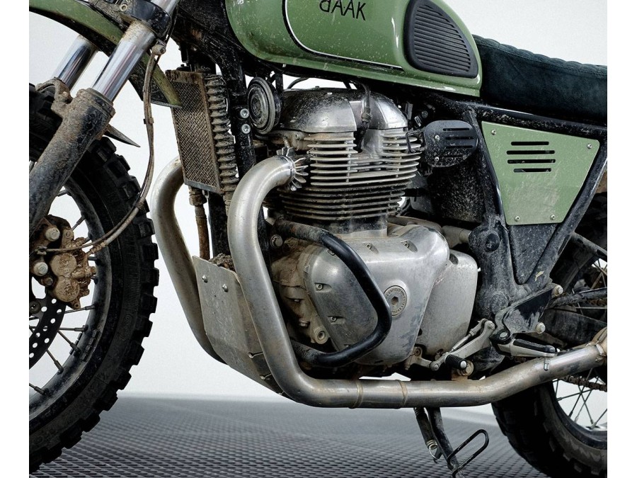 Paramotore rinforzato in alluminio per Royal Enfield 650 Interceptor / Continental GT
