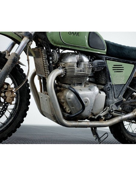 Zapato de motor reforzado con aluminio para Royal Enfield 650 Interceptor / Continental GT