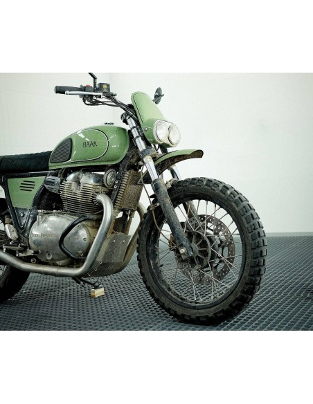 Reinforced aluminium engine protection for Royal Enfield 650 Interceptor and Continental GT