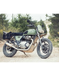 Zapato de motor reforzado con aluminio para Royal Enfield 650 Interceptor / Continental GT 2