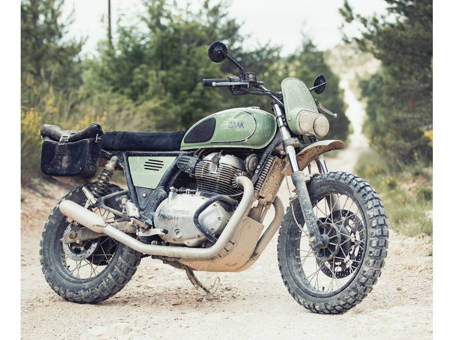 Royal Enfield 650 Interceptor / Continental GT용 알루미늄 강화 엔진 가드