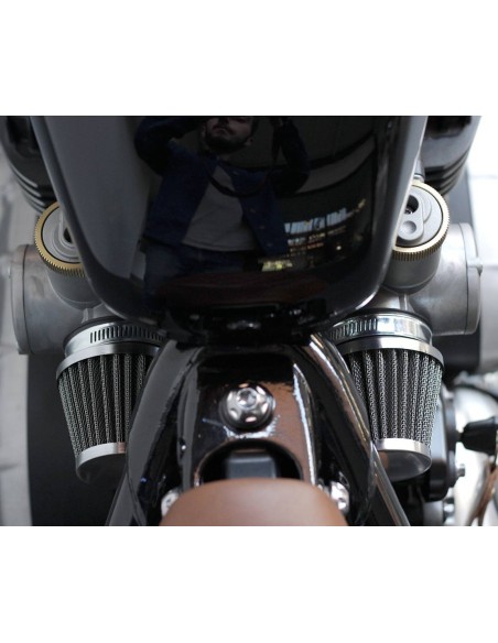 Filtres à air de rechange pour Kit suppression boîte à air Triumph Bobber 1200