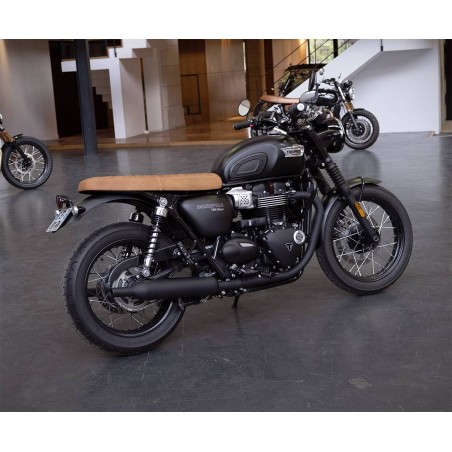 Saddle de cuero plano para Triumph (2016 -...)