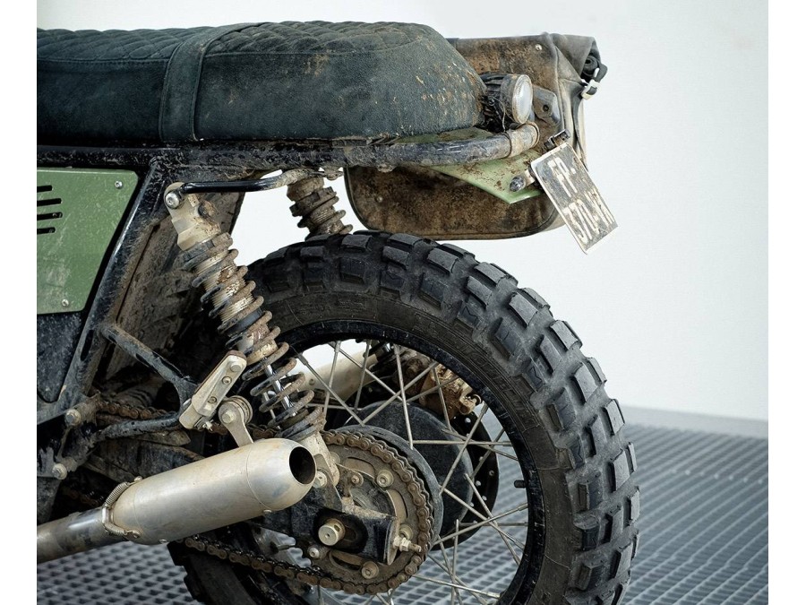 Long shock absorbers for Royal Enfield 650 Interceptor