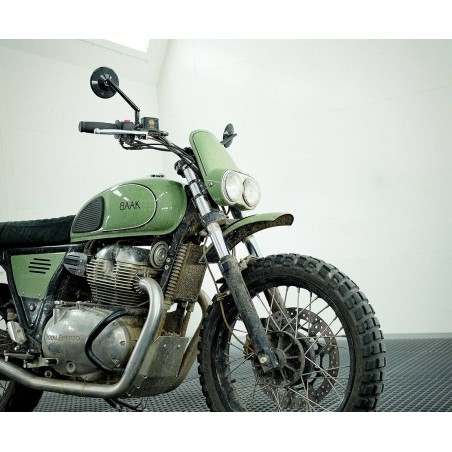 Scheinwerfer-Tafel mit doppelten Leuchten für Motorrad aus Faser - BAAK