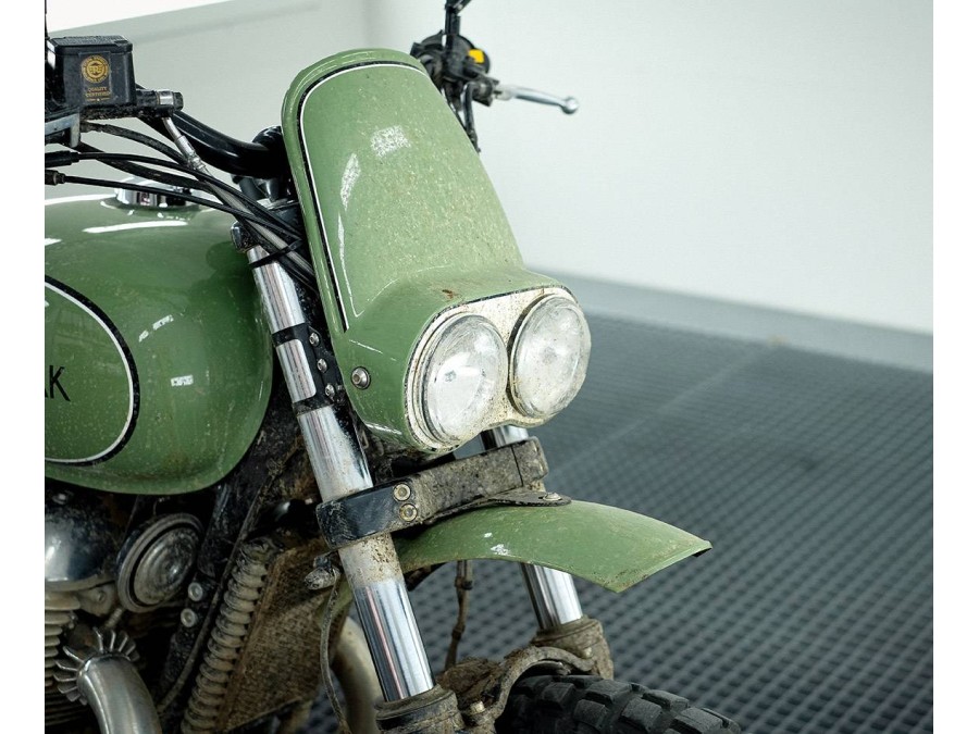 Piastra faro Trail a doppia ottica per moto in fibra - BAAK