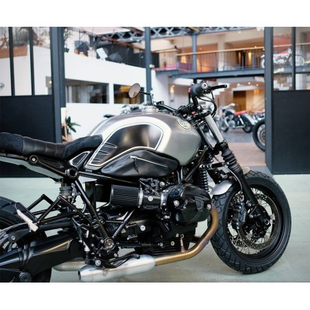 BAAK 제작 BMW NineT용 가죽 사이드 커버 가죽 사이드백