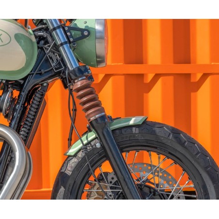 Guardabarros bajo para rueda de 17 pulgadas en Royal Enfield Interceptor / Continental GT 650