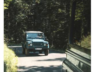 Land Rover Defender vintage BAAK interior