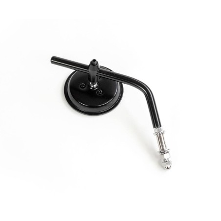 Mini rétroviseur moto sous guidon rond ø8 en acier