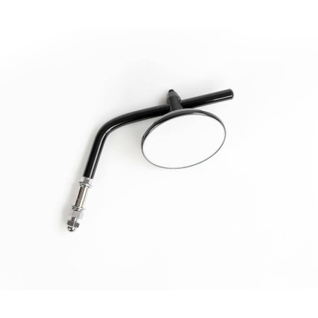 Motorcycle mirror under handlebars round ø8 in steel