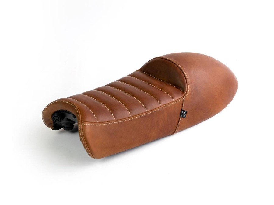 Asiento en cuero Racer para Moto Guzzi V7