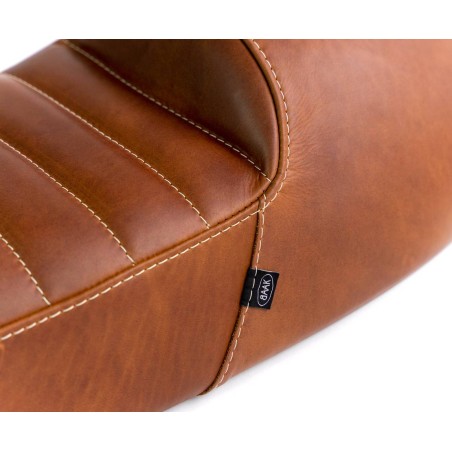 Asiento en cuero Racer para Moto Guzzi V7