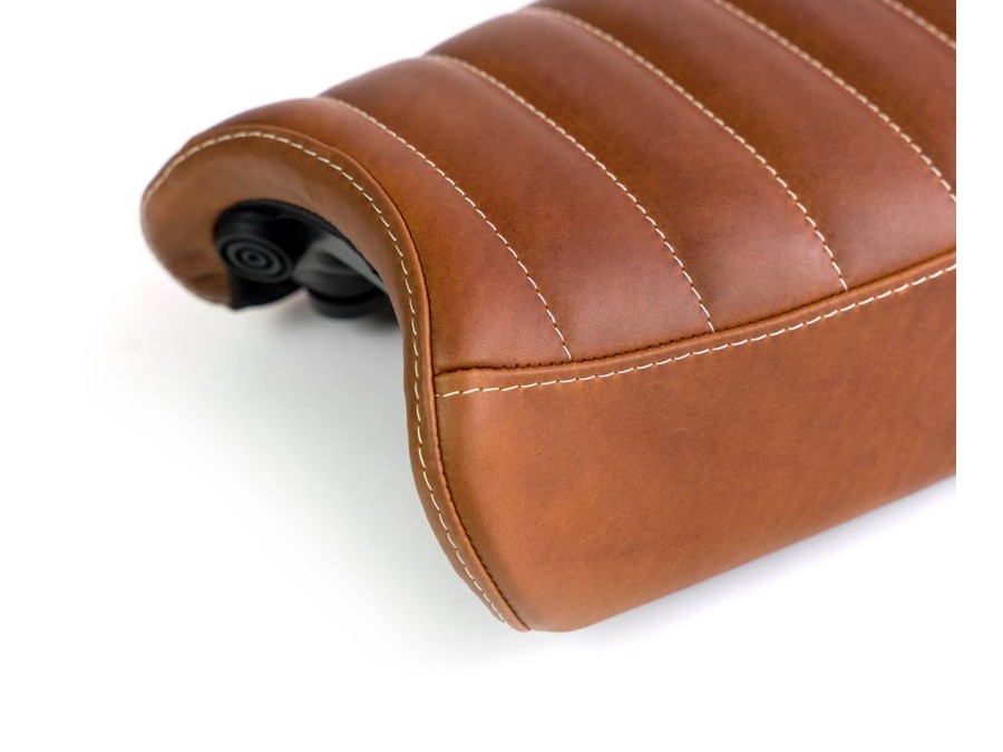 Rennsportleder -Sattel für Moto Guzzi V7