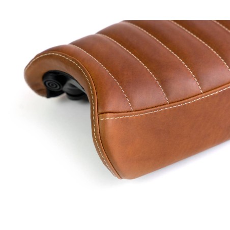 Sella in pelle Racer per Moto Guzzi V7