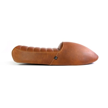 Racer leather seat for Moto Guzzi V7