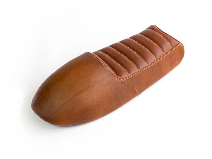 Asiento en cuero Racer para Moto Guzzi V7