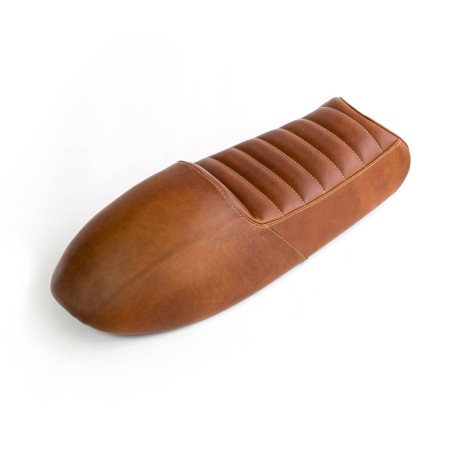 Racer leather seat for Moto Guzzi V7